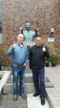 Con el maestro Onoda